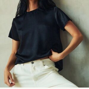 Nation Los Angeles boxy short sleeve Marie top.